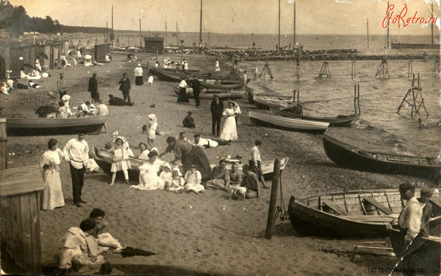Ленинградская область - Териоки в 1914 году