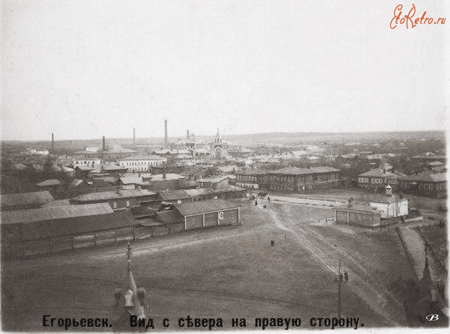 Егорьевск - Вид с севера