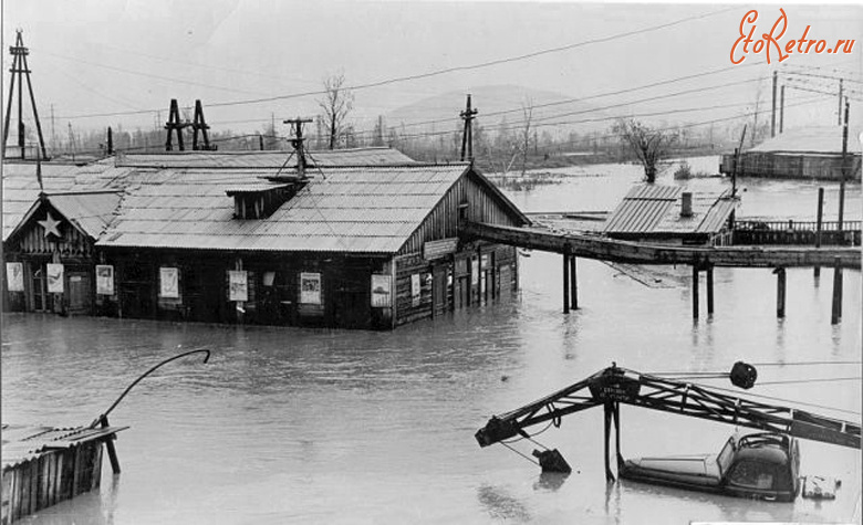 Междуреченск - Наводнение в июне 1958 года.