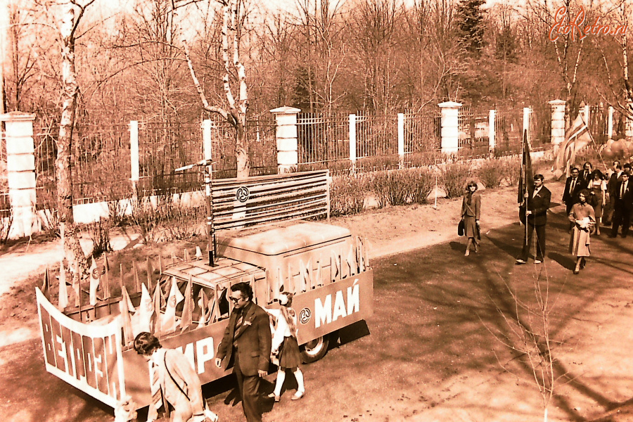 Истра - 1 Мая.  Колонна ВЕТРОЭНА