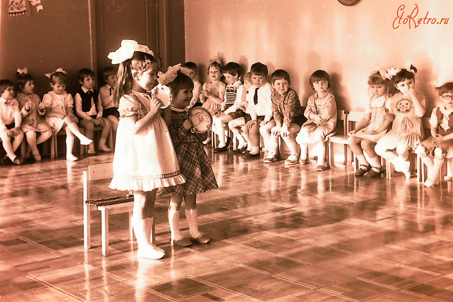 Истра - Утренник в детском саду.  1985 г.