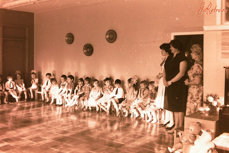 Истра - Утренник в детском саду.  1985 г.