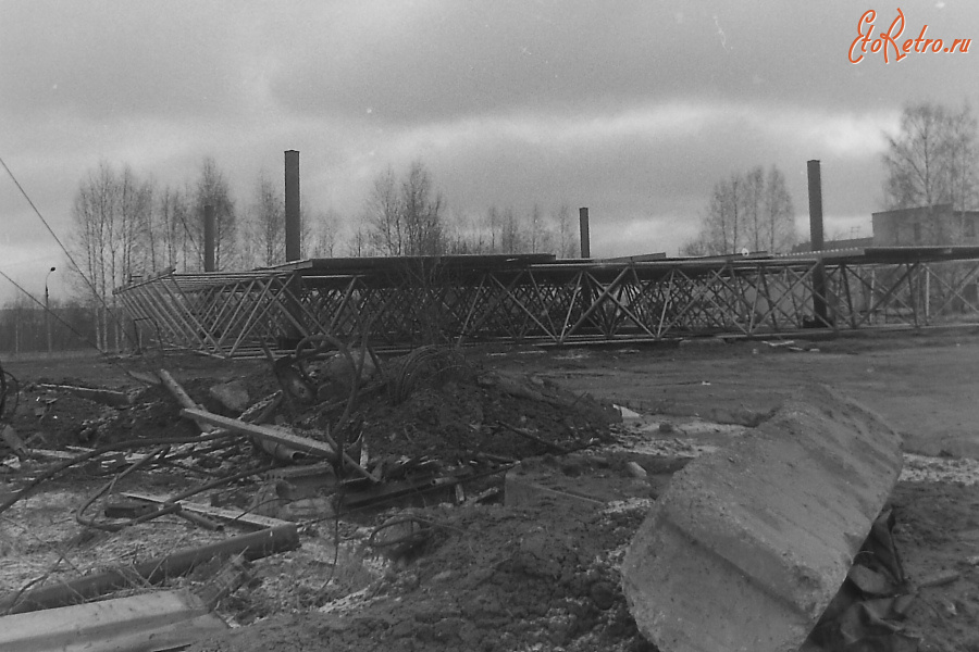 Истра - Субботник на территории Ветроэна. 1986 г.