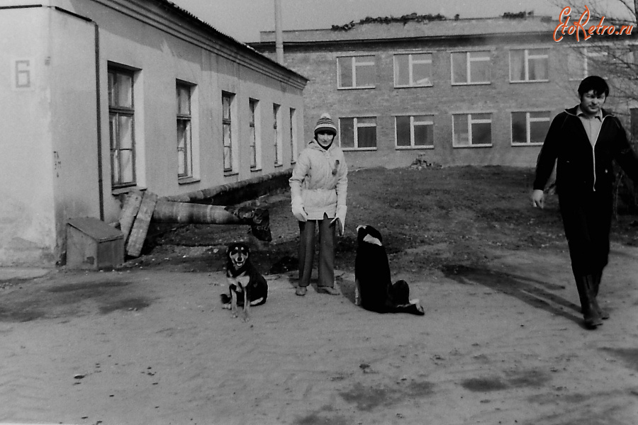 Истра - Субботник на территории Ветроэна. 1986 г.