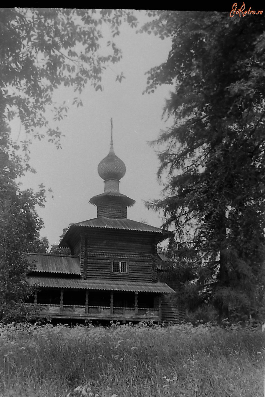 Истра - Церковь Богоявления в Гефсиманском саду. 1988 год