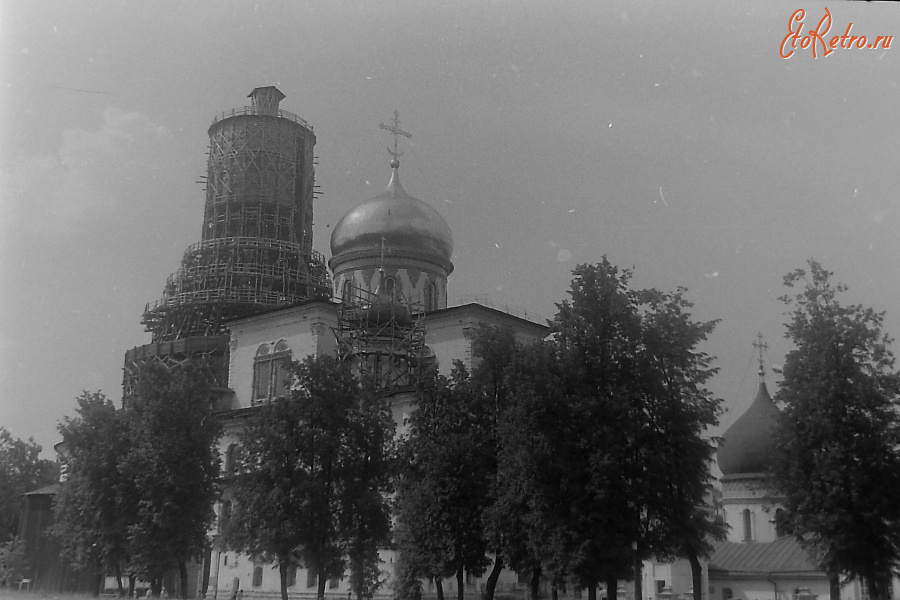 Истра - Вид на Ново-Иерусалимский монастырь. 1988 год