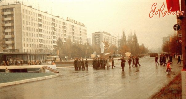 Королев - Открытие памятника С.П.Королеву.