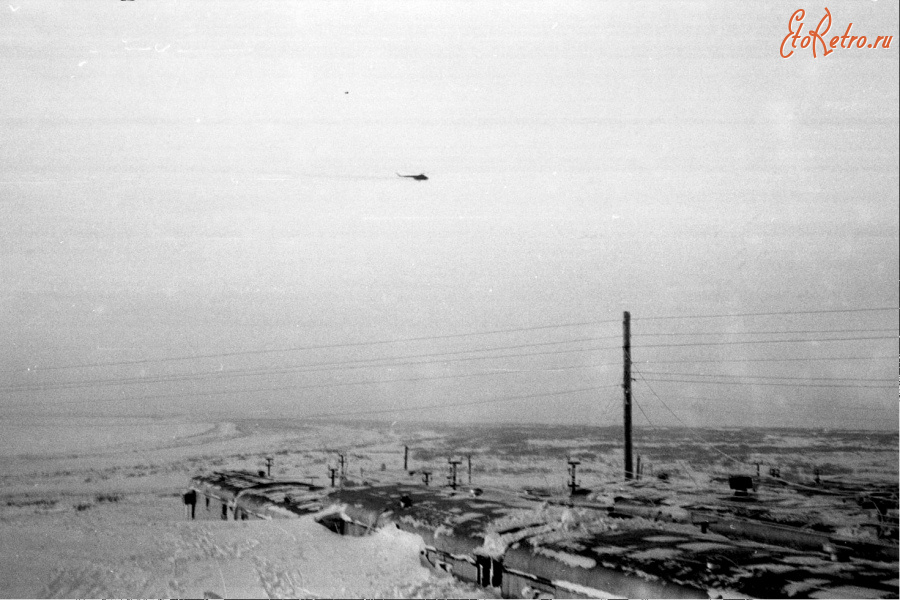 Красноярский край - Тухард. Посёлок Собачий. Панорама.