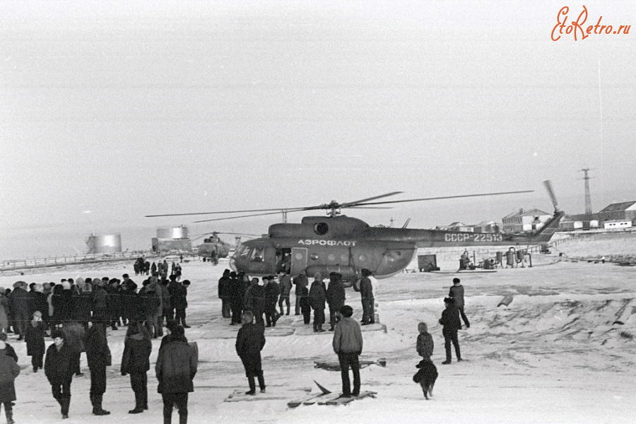 Красноярский край - Тухард (Факел). Проводы космонавта Георгия Гречко.