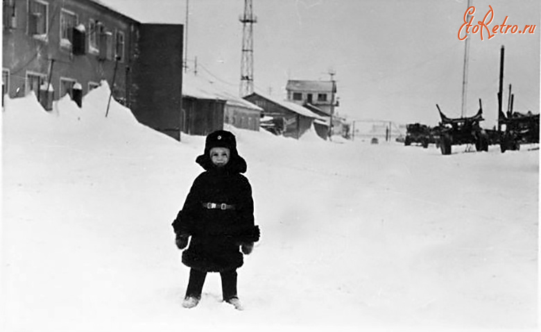 Красноярский край - Тухард (Факел). Центральная улица.