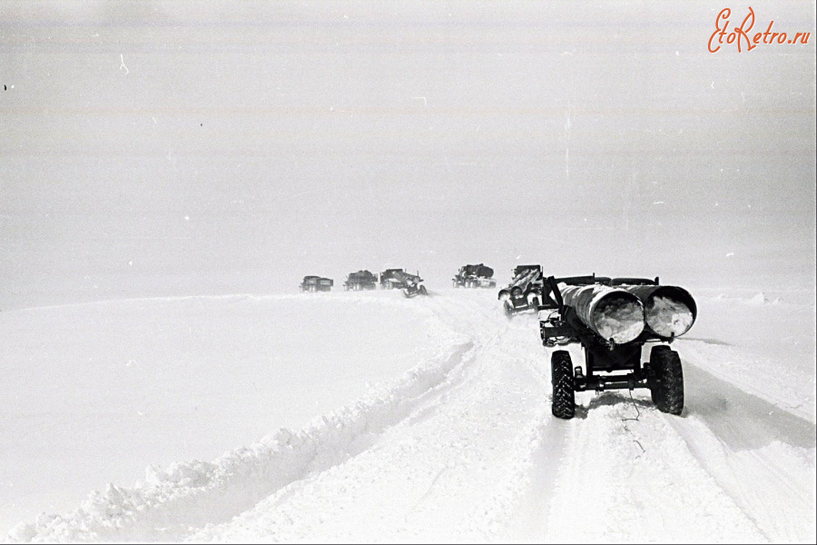 Красноярский край - Тухард (Факел). Доставка труб газопровода.