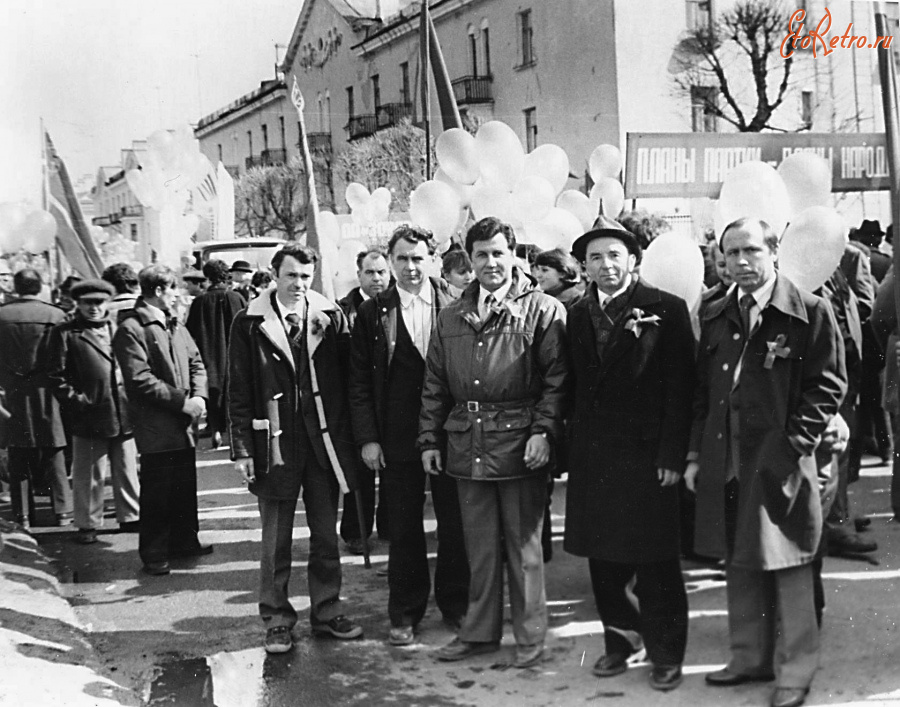 Железногорск - Работники Управления энергоснабжения 