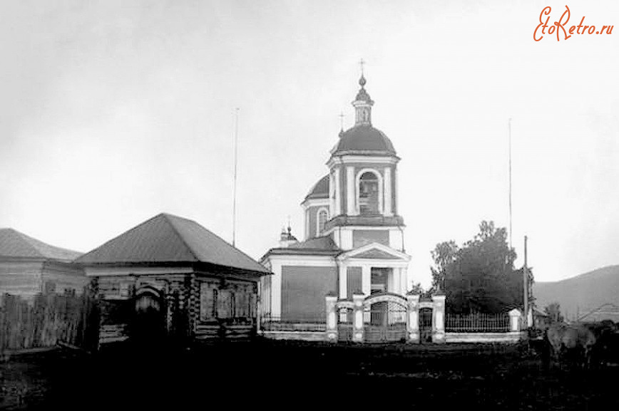 Минусинск - Село Новосёлово, Минусинского уезда. Церковь Петра и Павла.