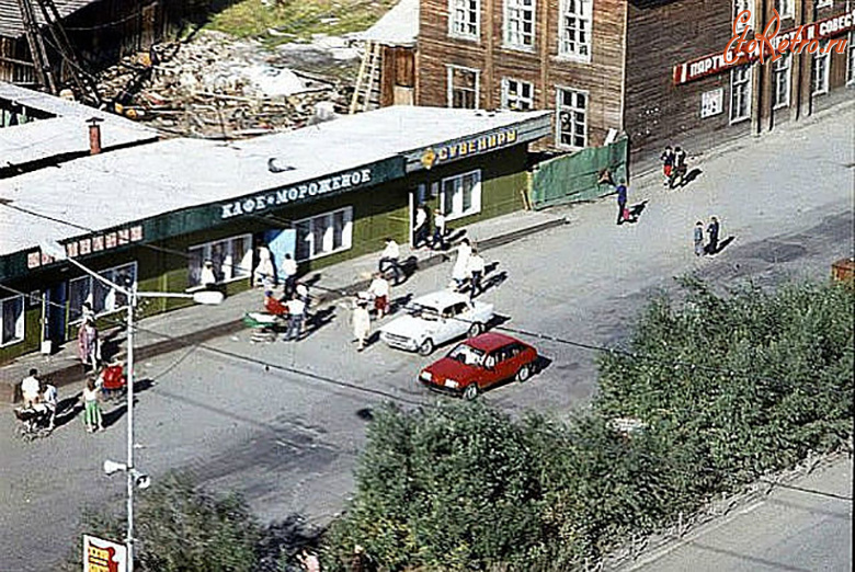 Дудинка - Улица Островского.