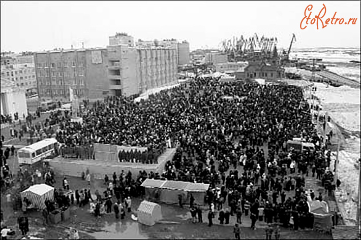 Дудинка - Центр города.