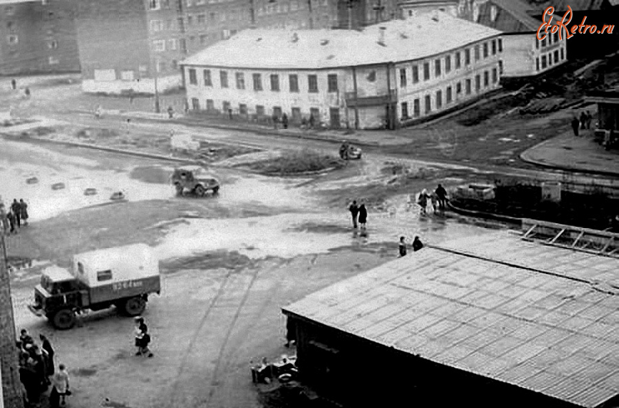 Дудинка - Улица Островского.