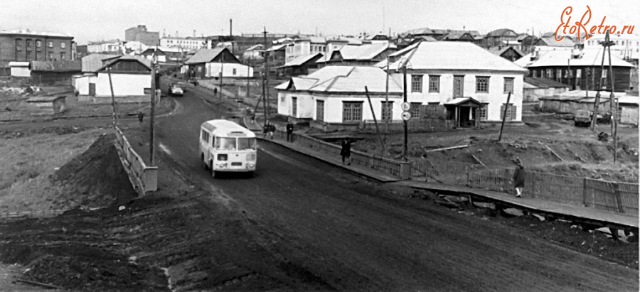 Дудинка - Советская улица.