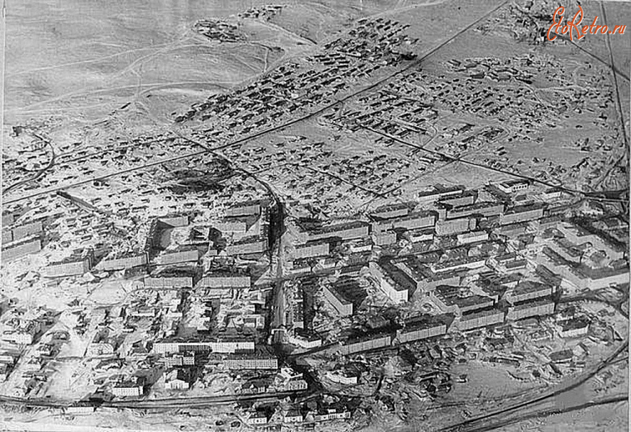 Дудинка - Аэрофотосъёмка Дудинки.