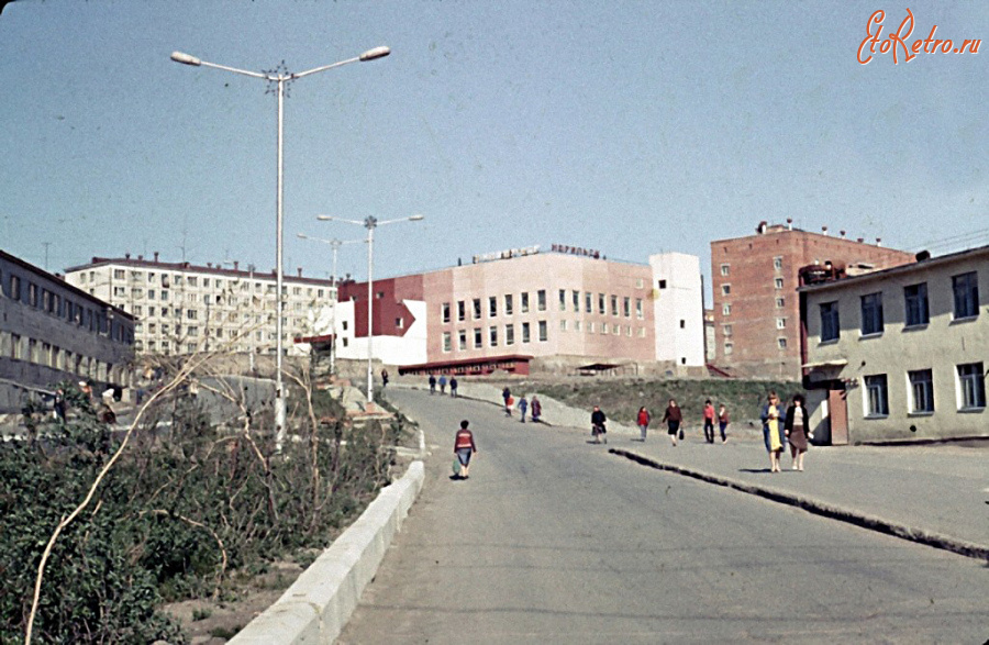 Дудинка - Улица Островского.