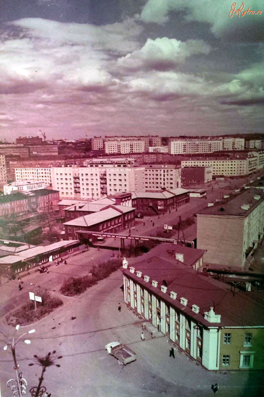 Дудинка - Улица Островского.