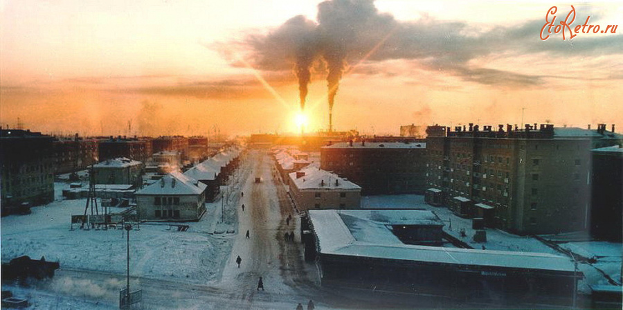 Дудинка - Улица Ленина.