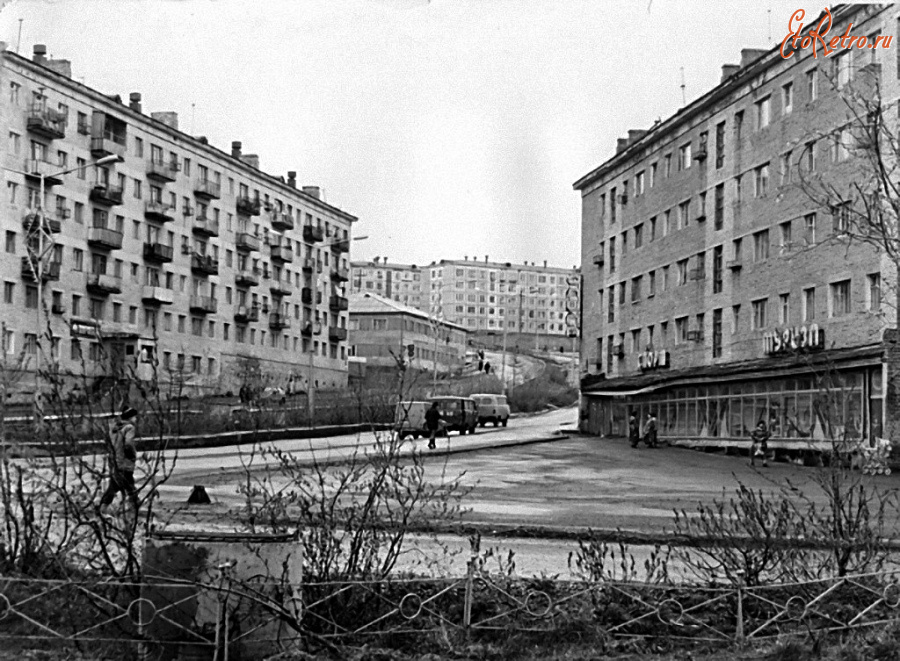 Дудинка - Улица Островского.