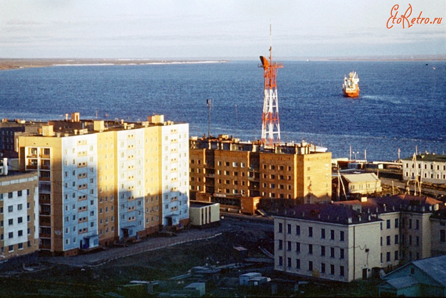 Дудинка - Вид на город.