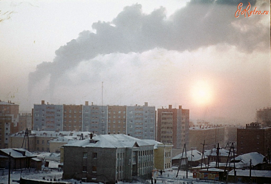 Дудинка - Вид на город.