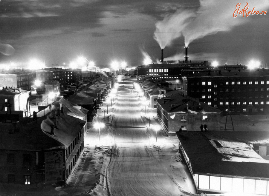 Дудинка - Улица Ленина.