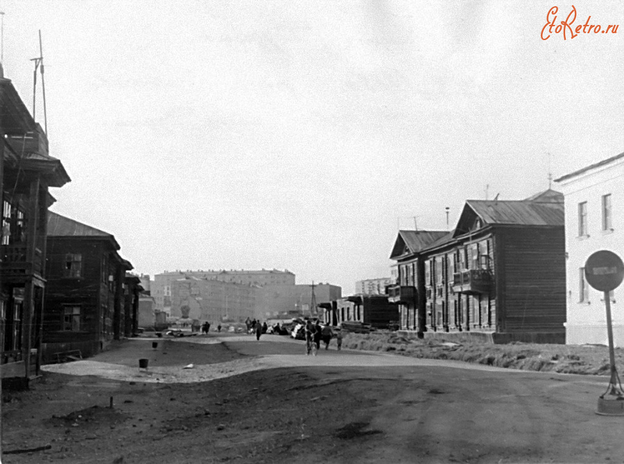 Дудинка - Улица Ленина.