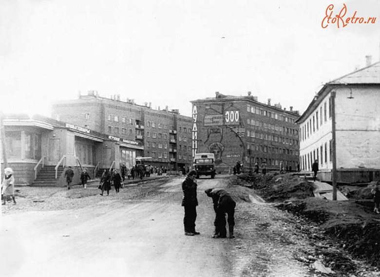 Дудинка - Улица Ленина.