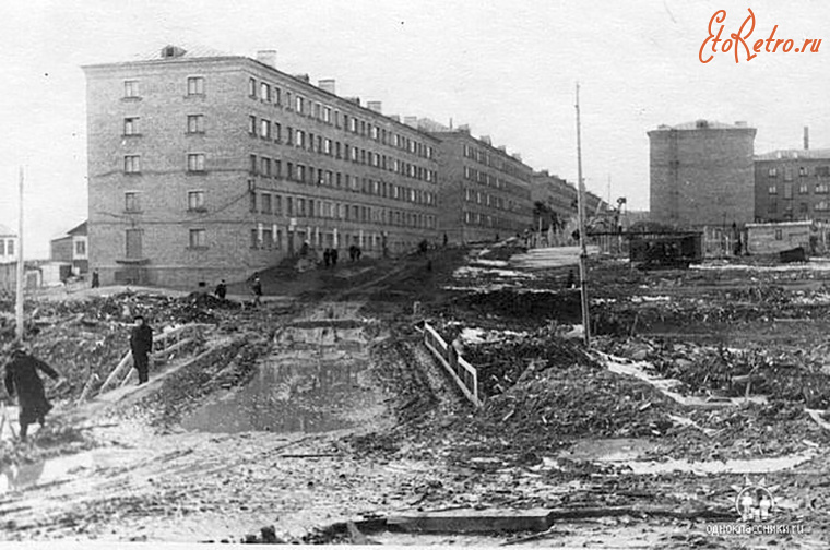 Дудинка - Улица Горького.