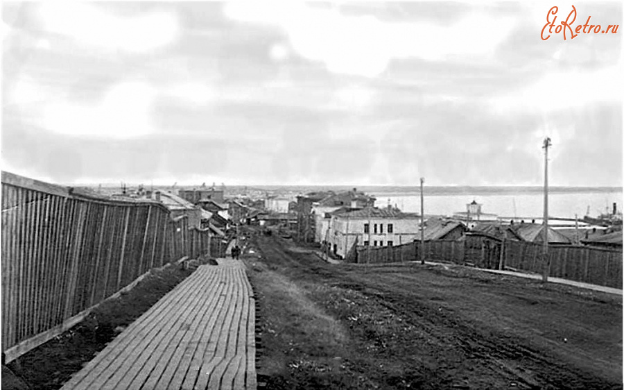 Дудинка - Советская улица.