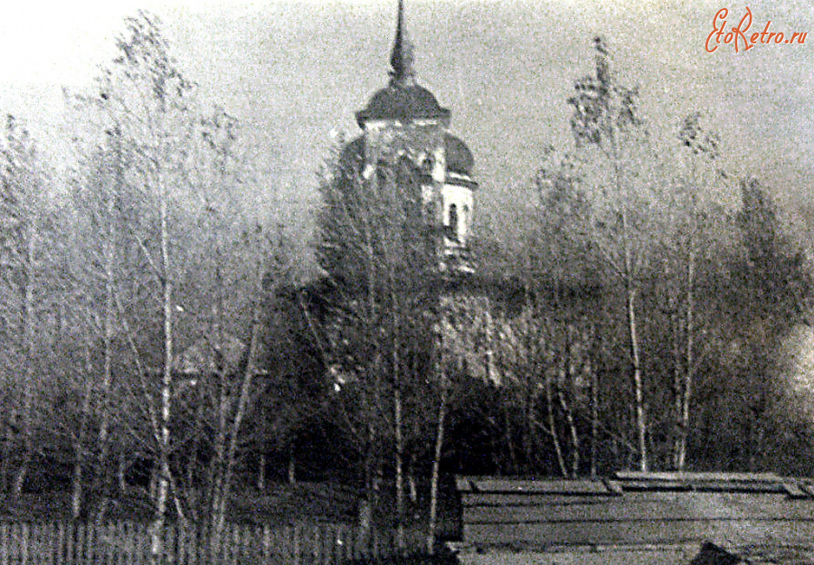 Курагино - Село Шалоболино, Курагинский район. Троицкая церковь.