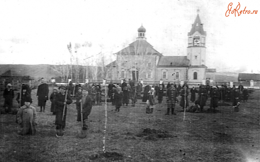Курагино - Екатерининская церковь в селе Березовском.