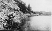Магаданская область - Берег реки Кулу. 24 июля 1946