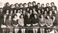 Учителя Тенькинской средней школы-интернат. 1961