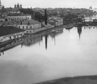 Серпухов - Наш славный город Серпухов.  Город во время наводнения. 1908 год.