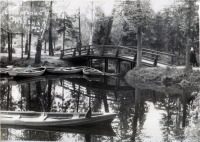 Химки - Мостик через пруд в санатории 