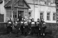 Спасск-Рязанский - Село Ижевское. Почтальоны Ижевского районного узла связи.