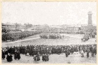 Шацк - Сход в Шацке. 1914 год