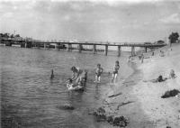 Кадом - Мост через реку Мокша. Городсой пляж.