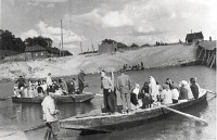 Кадом - Лодочная переправа на реке Мокша.