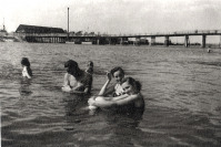 Кадом - На реке мокша у деревянного моста.