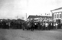 Кадом - Митинг на Центральной площади.
