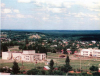 Саратовская область - Вид на Турки с элеватора