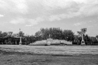 Хвалынск - Площадь и памятник В.И.Ленину