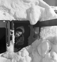 Южно-Сахалинск - Телефонная будка в снегу