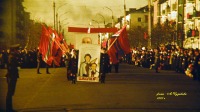 Поронайск - Праздничная демонстрация.