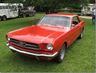 Ретро автомобили - Ford Mustang.